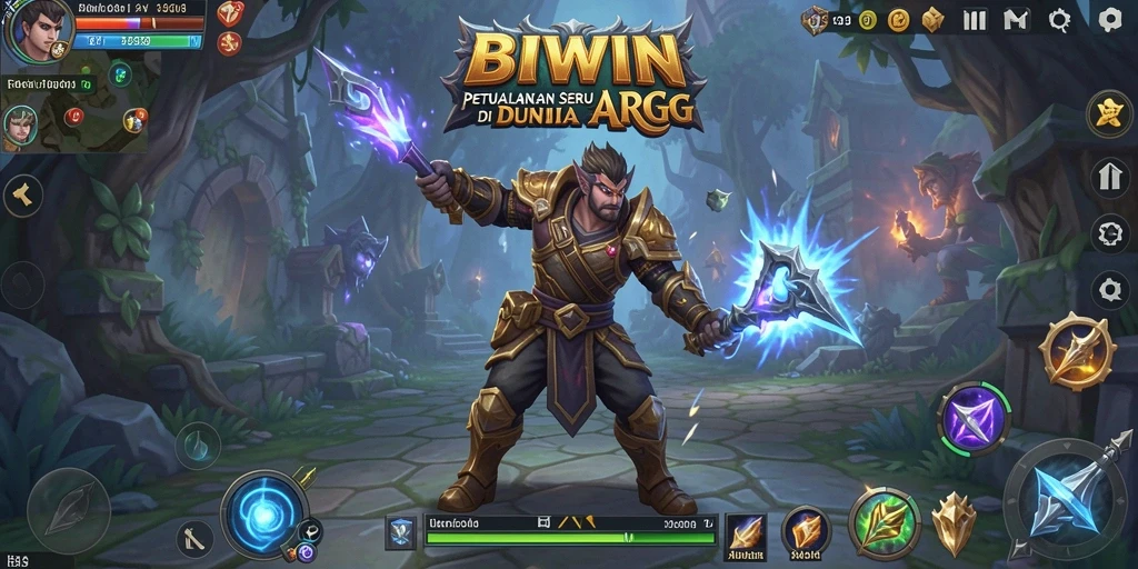 Tampilan gameplay <strong>BIWIN</strong> yang menarik dalam dunia ARPG.