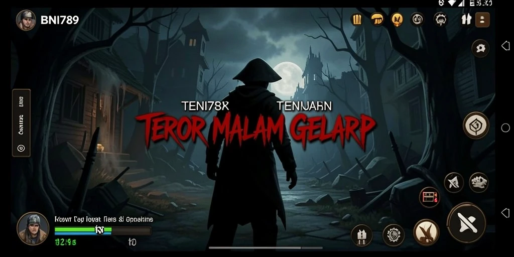 Tampilan menakutkan dari gameplay BNI789 yang bikin merinding.