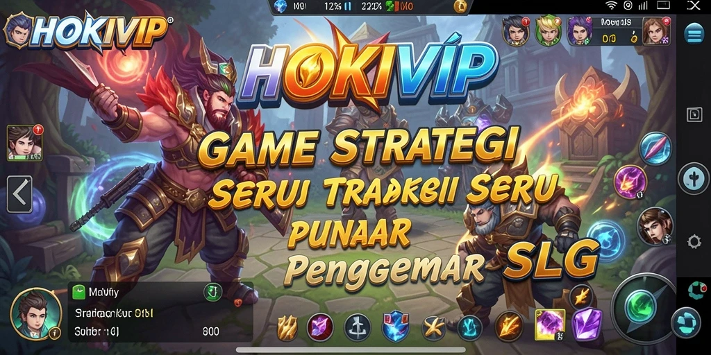 Tampilan utama gameplay seru HOKIVIP yang menantang.