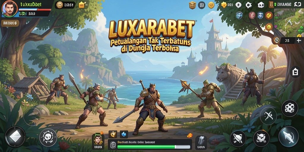 Gameplay seru di dalam dunia luas LUXARABET.