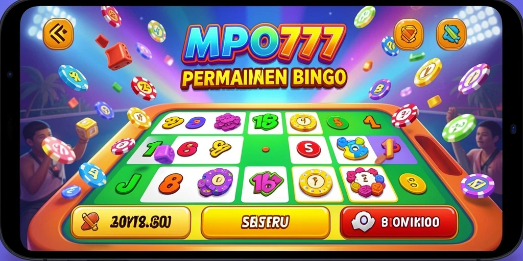 Tampilan gameplay Bingo yang menarik dan seru di MPO777.