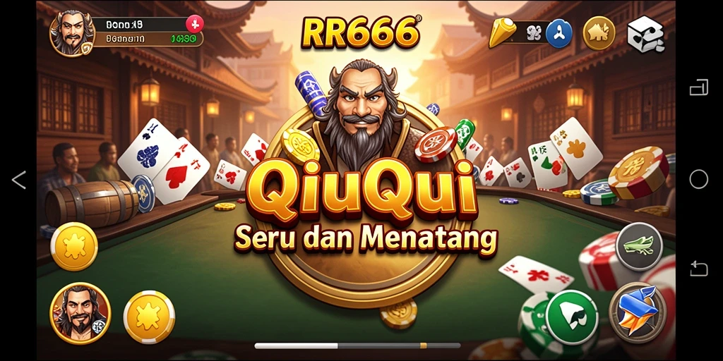Gameplay seru dan mendebarkan dalam RR666 QiuQiu.