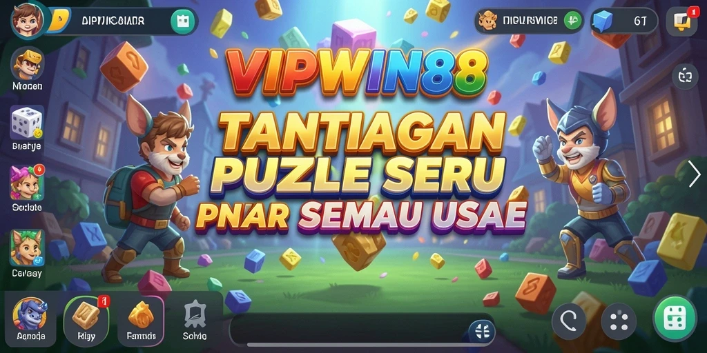 Screenshot gameplay menampilkan tantangan puzzle yang mendebarkan.
